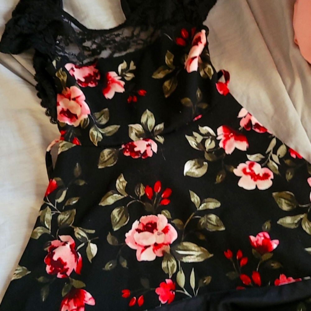 Girls flower dress
